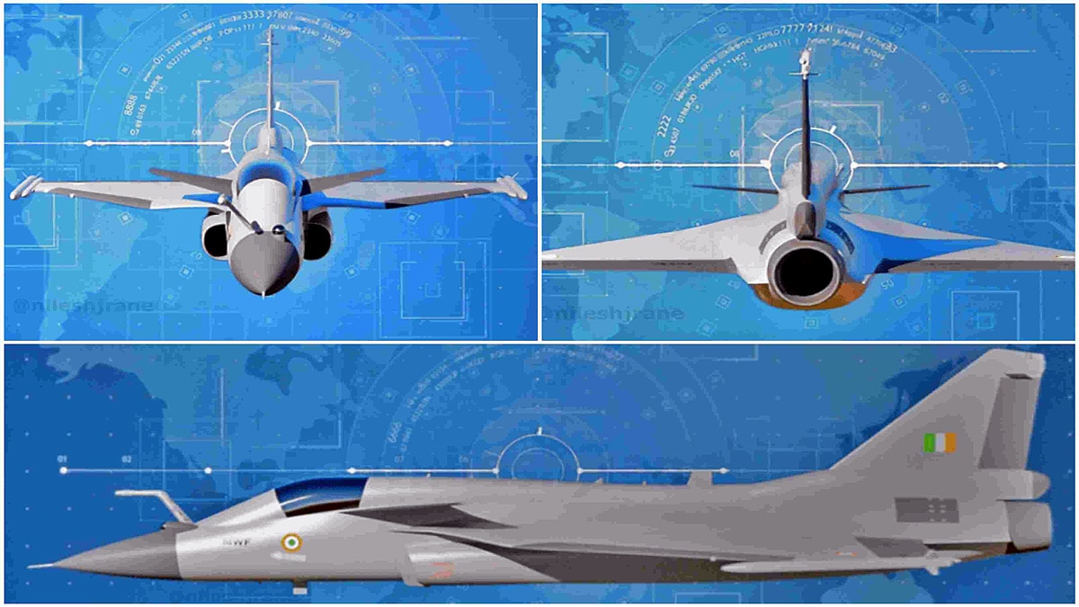 Tejas Mk2 Fighter Jet
