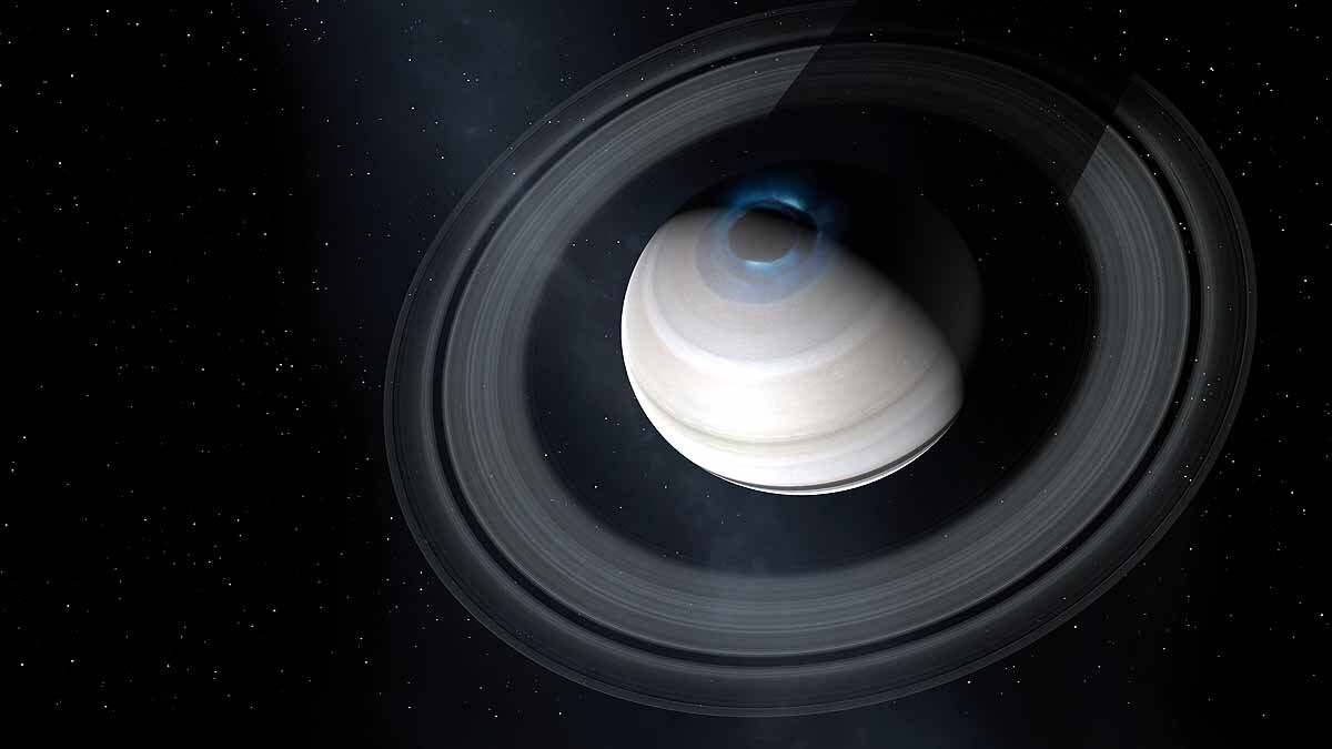Saturn Megastorm Radio Signal