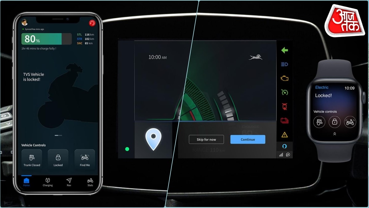 TVS X Electric scooter