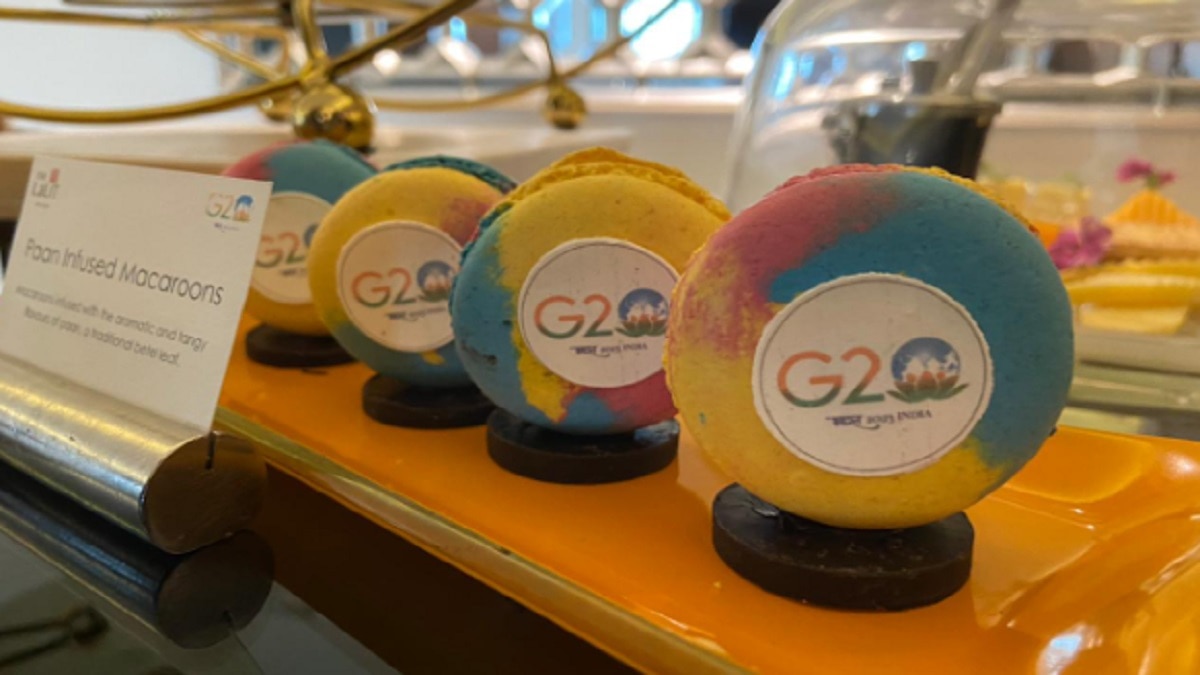 Sweets dishes for G-20 guests