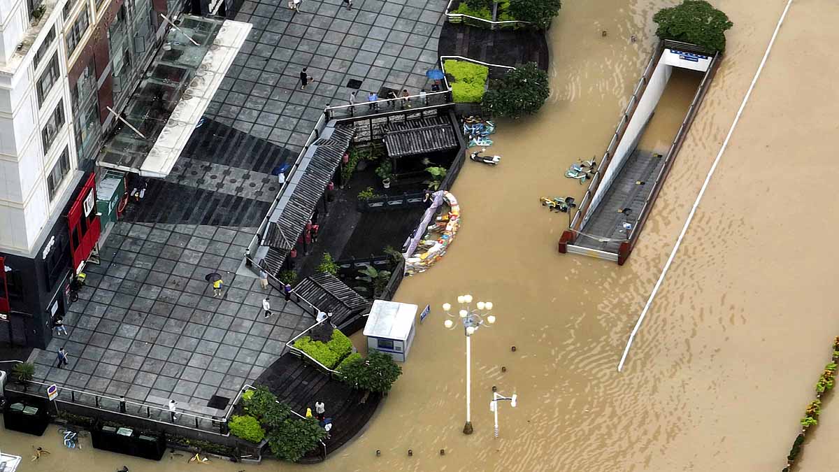 China Flood Landslide