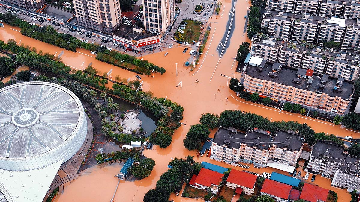Cyclone Haikui in China