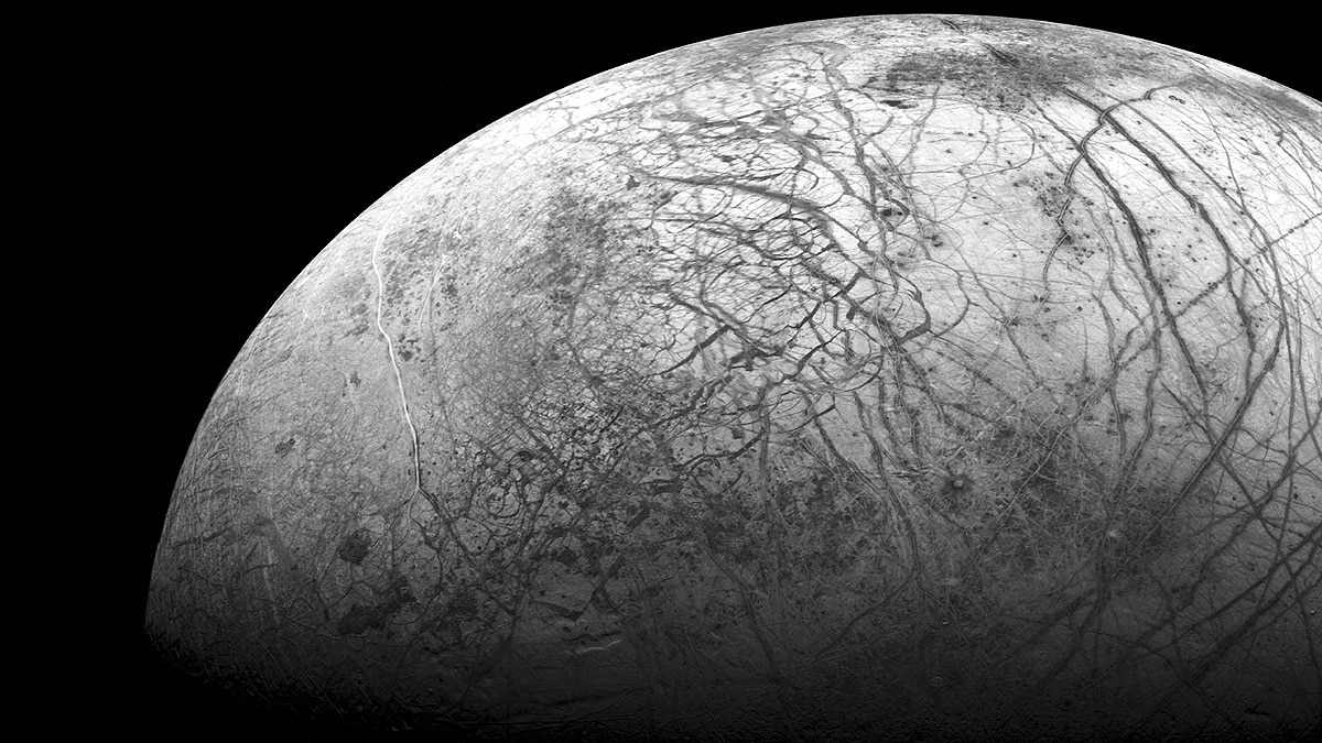 Jupiter Moon Europa Carbon