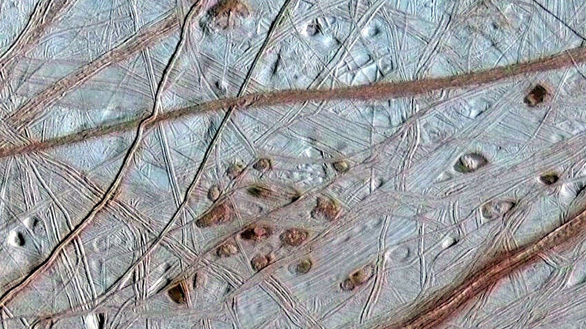 Jupiter Moon Europa Carbon