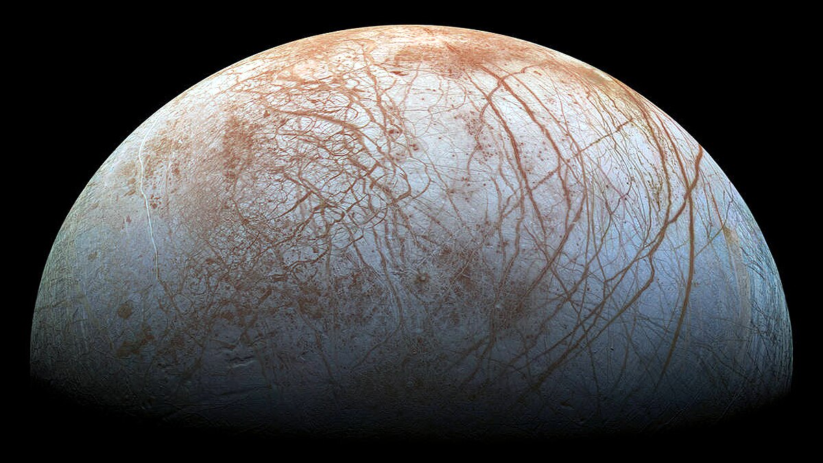 Jupiter Moon Europa Carbon