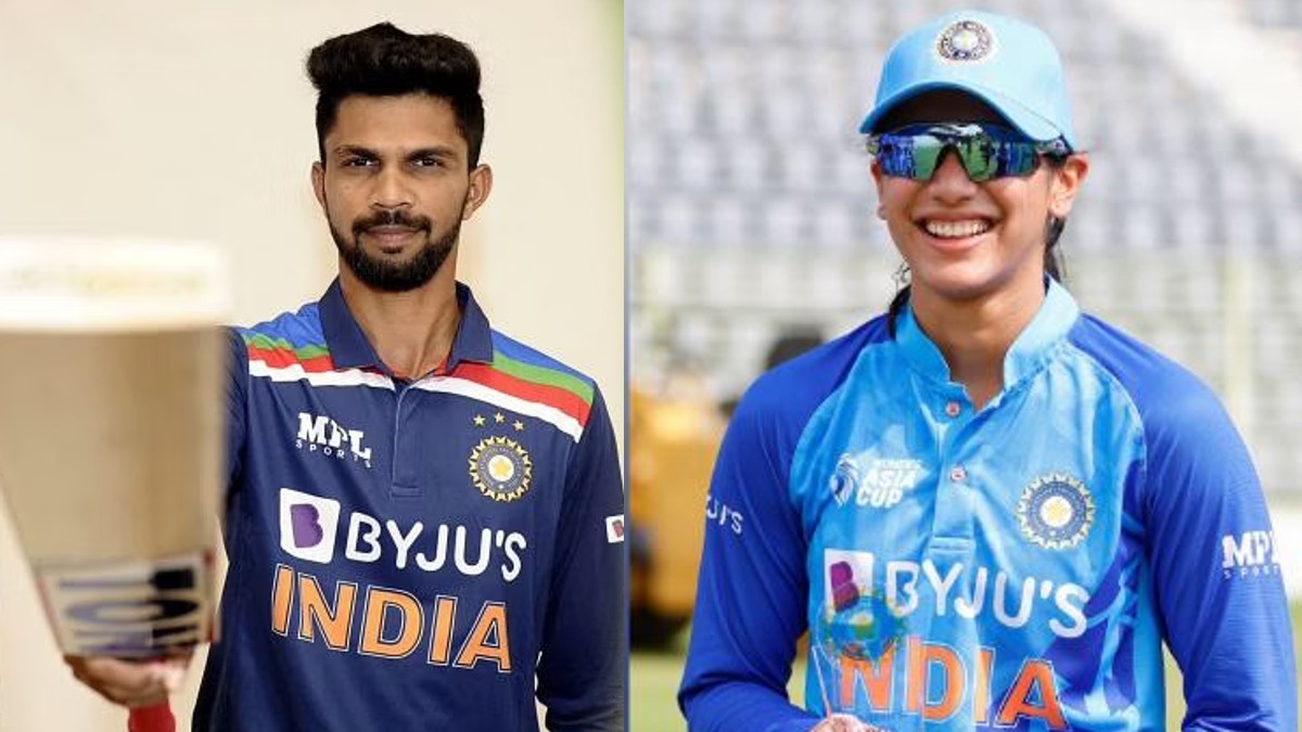 ऋतुराज और मंधाना.