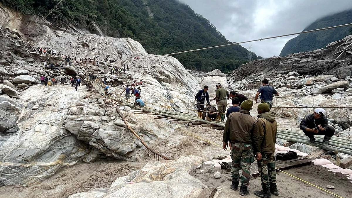 Sikkim Flood Disaster 