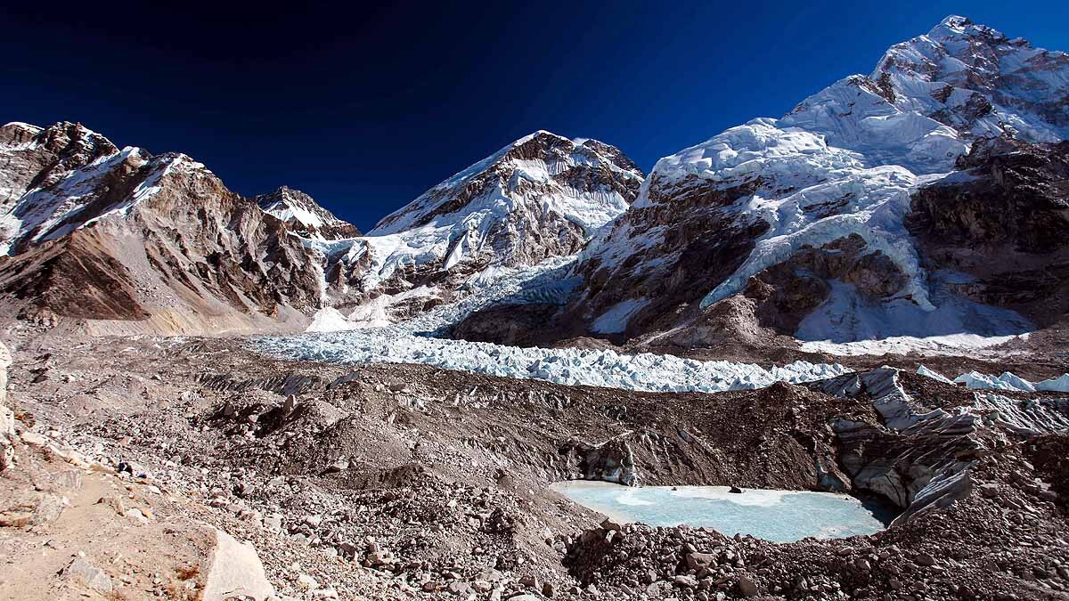 GLOF Glacial Lake Flood