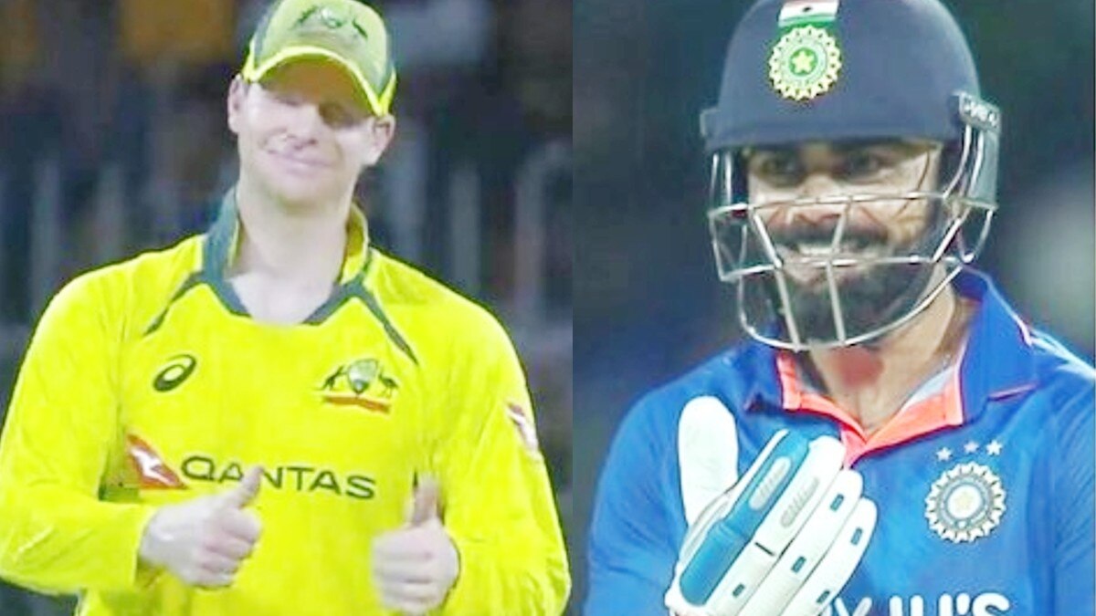 स्टीव स्मिथ और विराट कोहली.