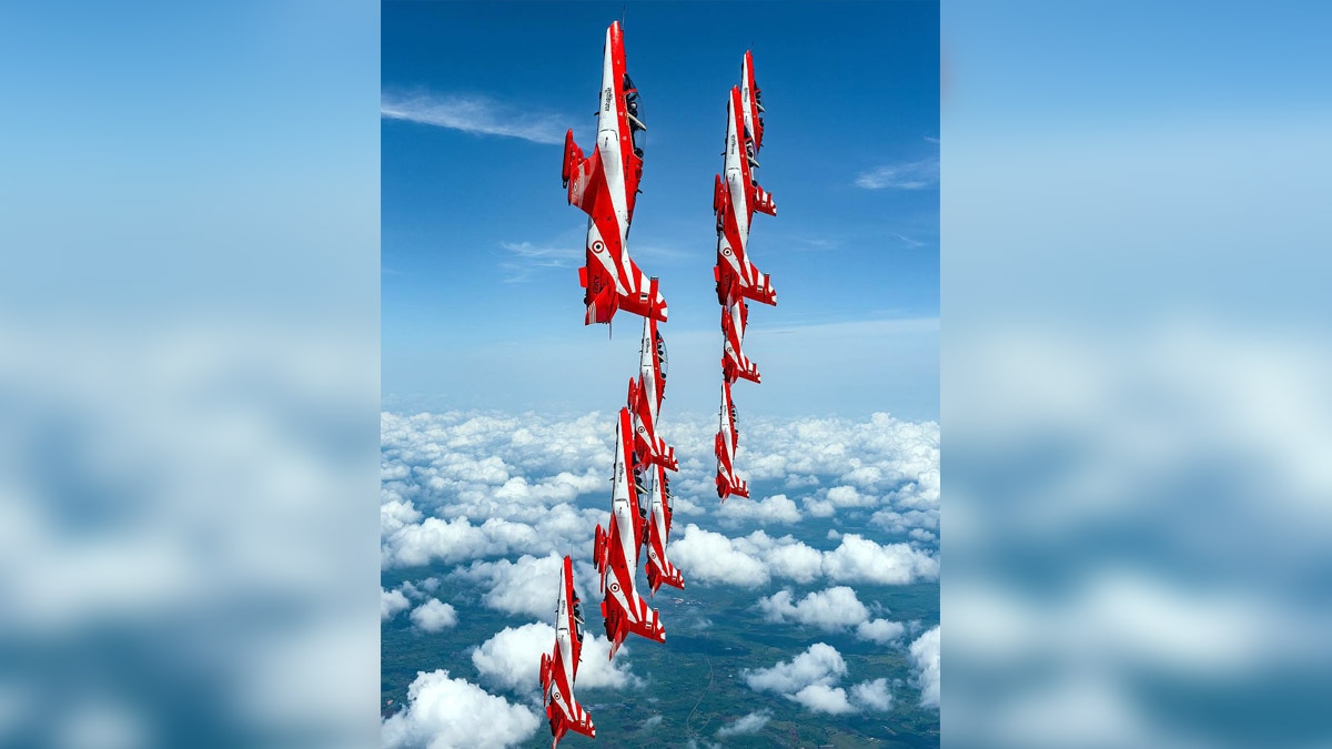 World Cup Final Suryakiran Aerobatics