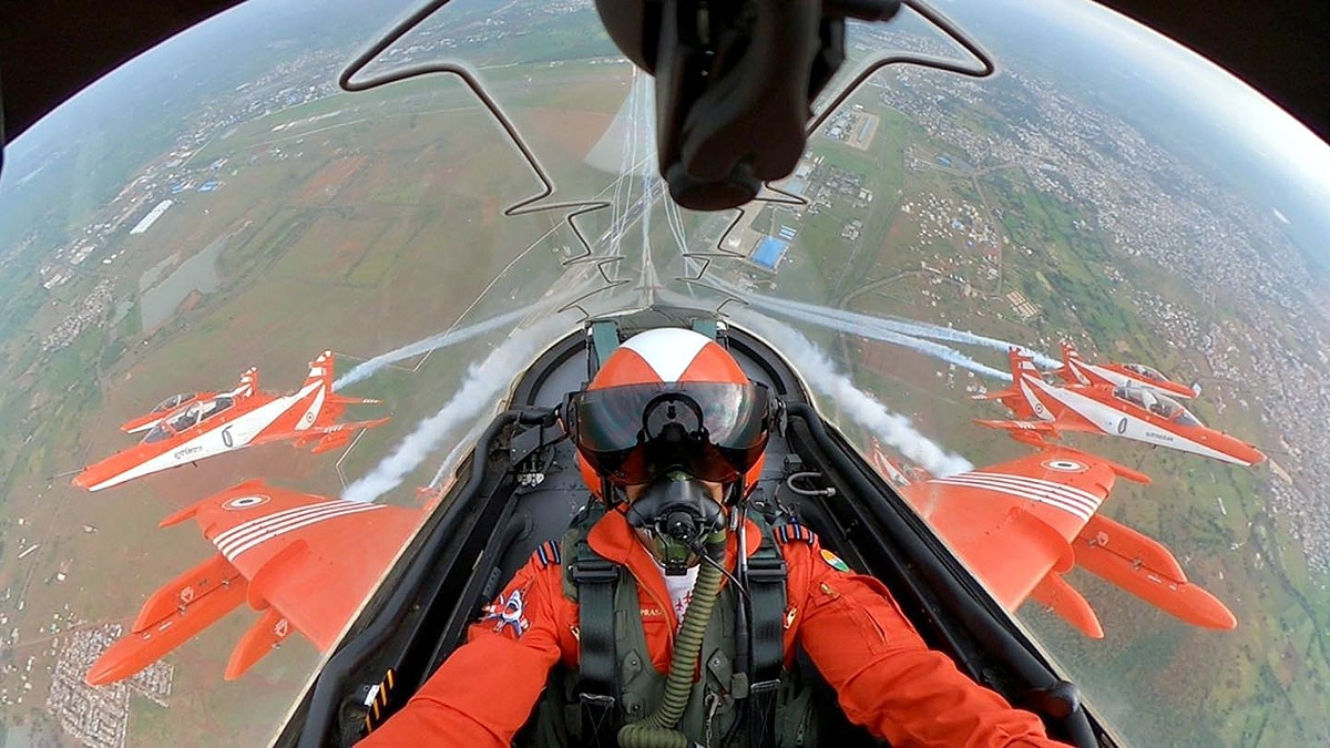World Cup Final Suryakiran Aerobatics