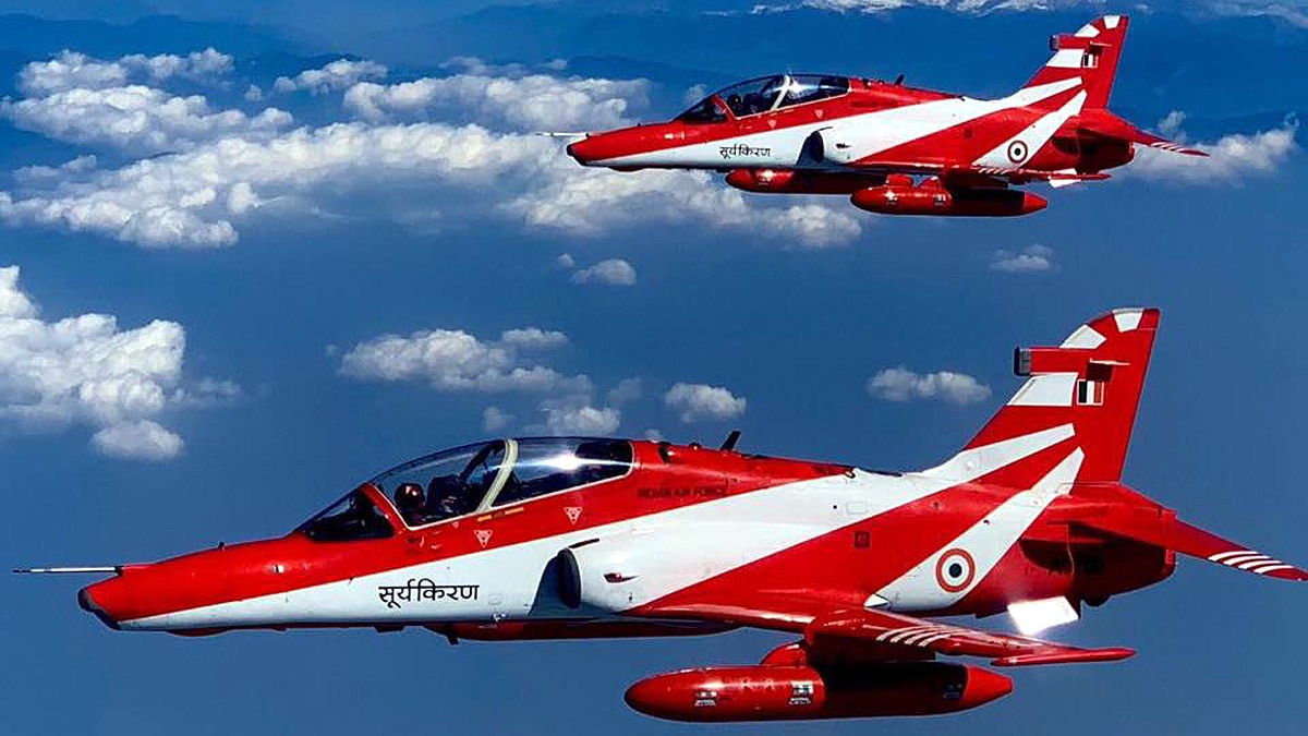 World Cup Final Suryakiran Aerobatics