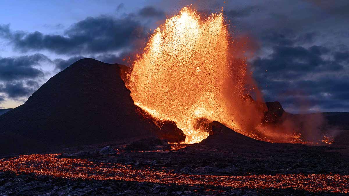 Iceland Volcano Grindavik