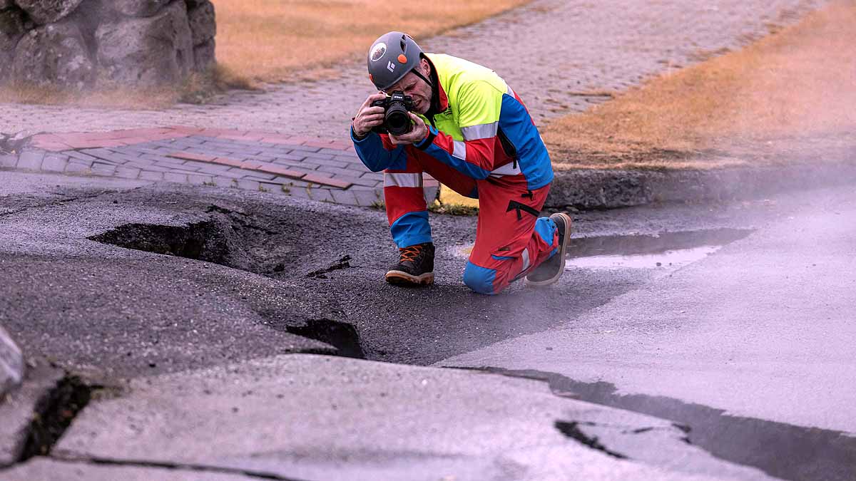 Iceland Volcano Grindavik