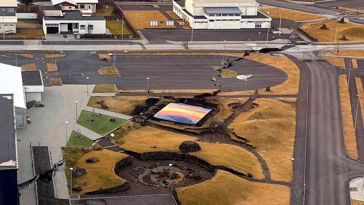 Iceland Volcano Grindavik