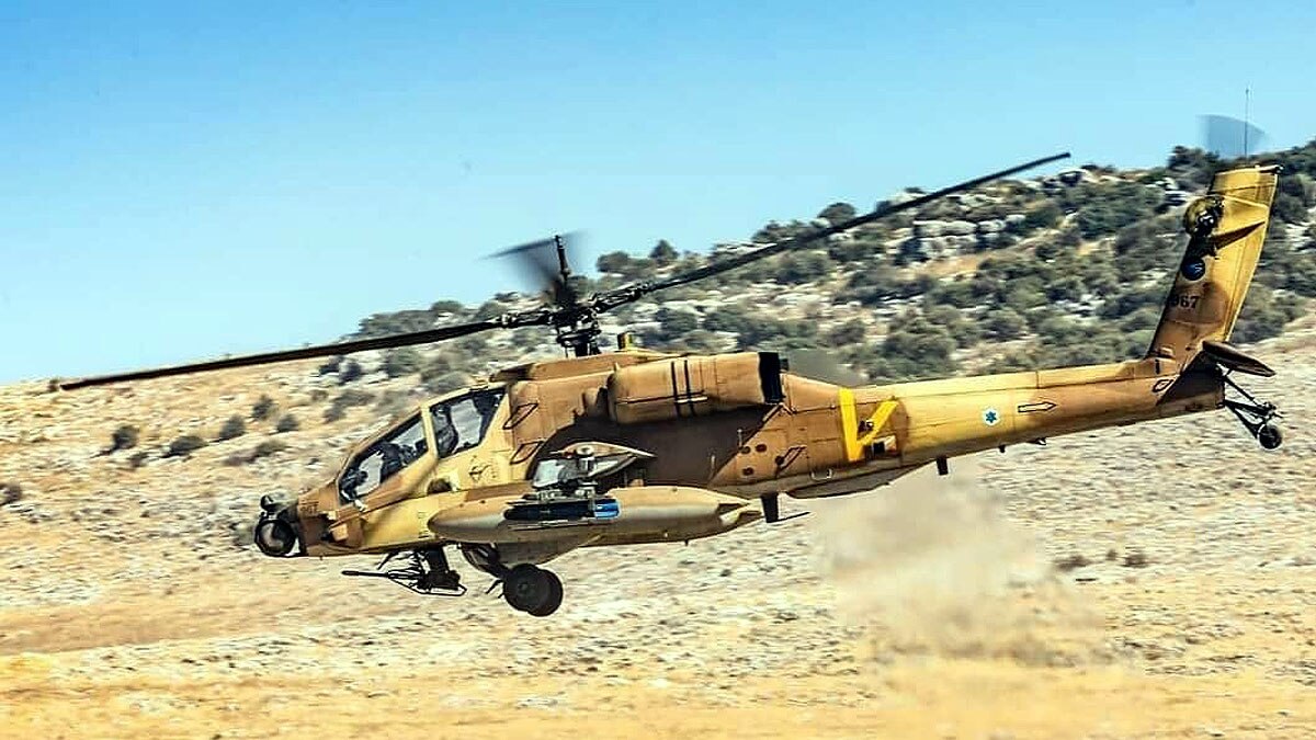 Israeli Air Force attack Helicopter