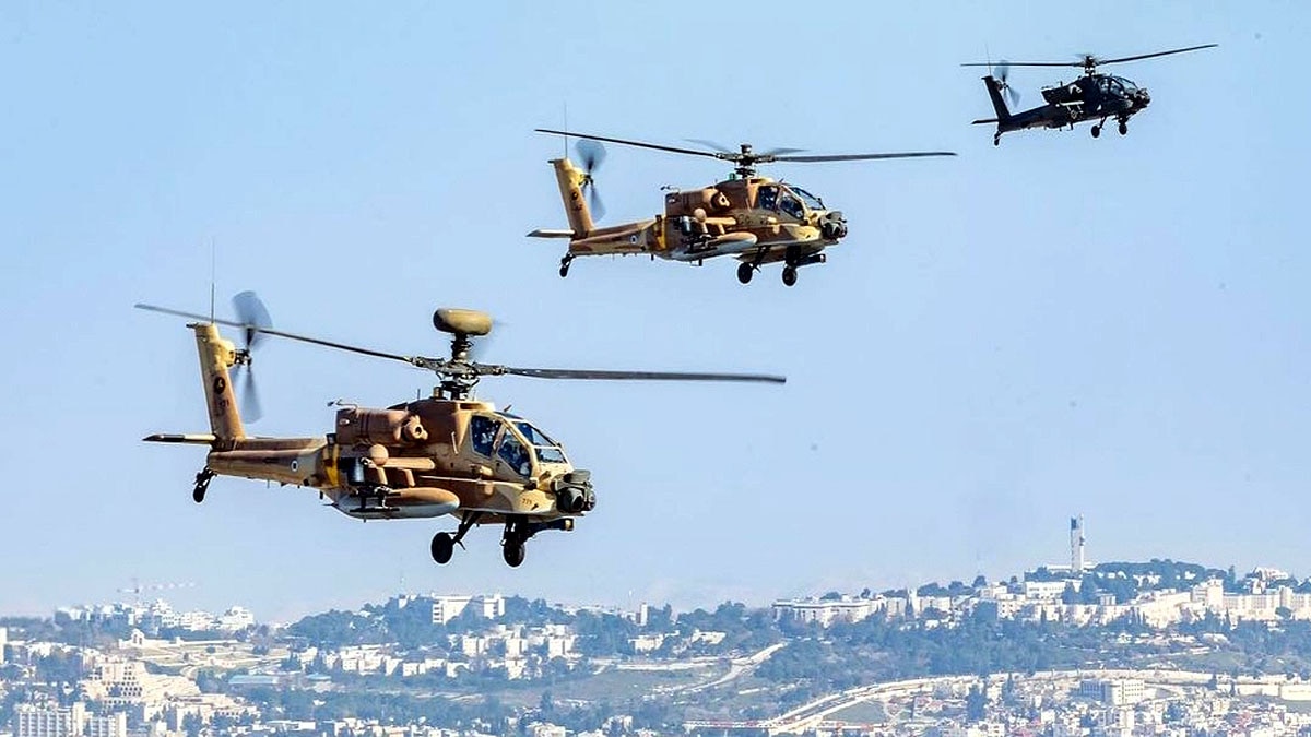 Israeli Air Force Combat Helicopter