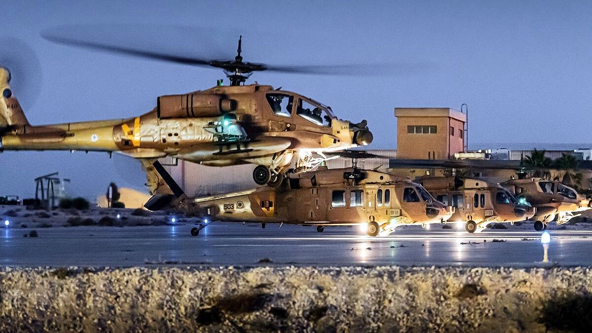 Israeli Air Force attack Helicopter