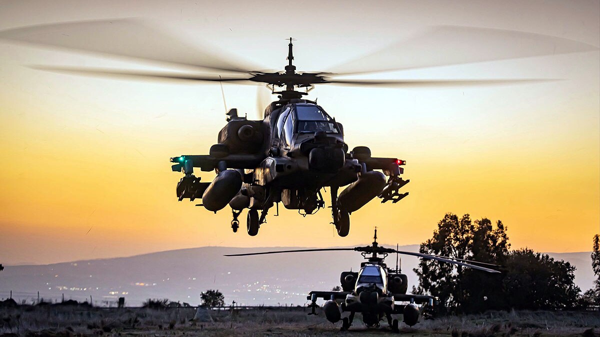 Israeli Air Force attack Helicopter