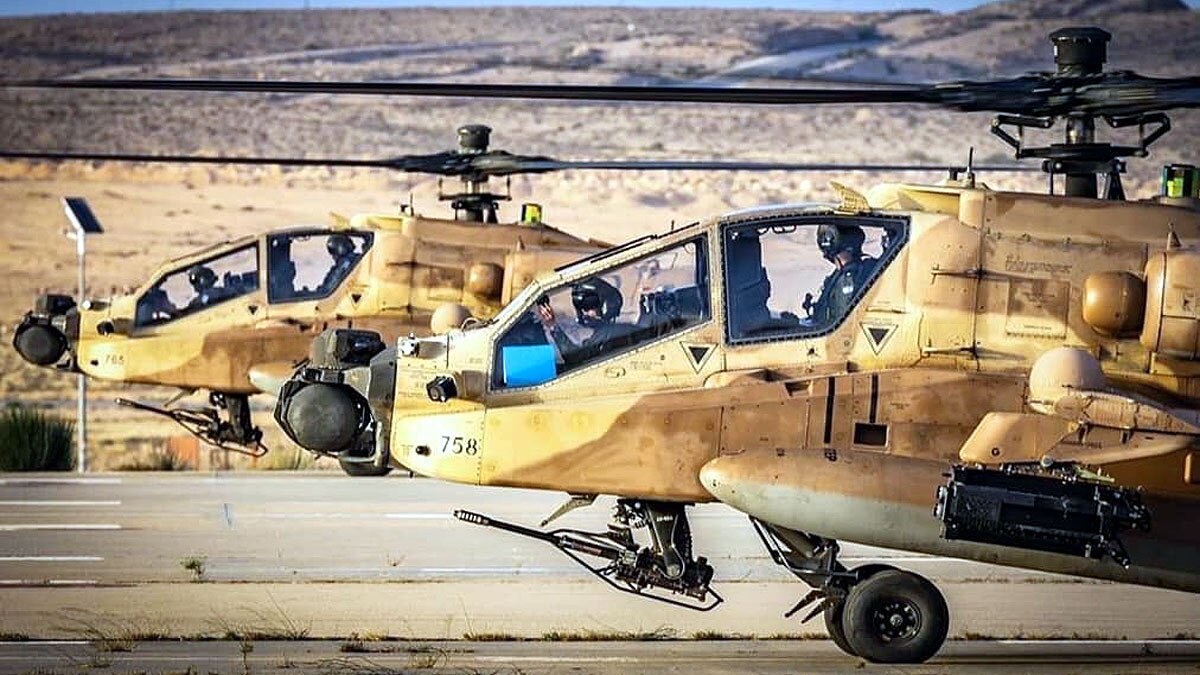 Israeli Air Force attack Helicopter