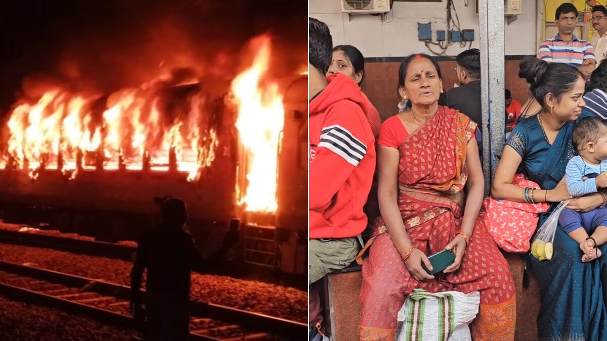 इटावा में दो ट्रेनों में लगी थी आग, अब देरी से चल रहीं कई ट्रेनें, एक्सप्रेस गाड़ियां भी शामिल, छठ यात्री परेशान