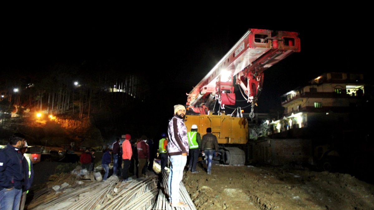 tunnel accident rescue operation