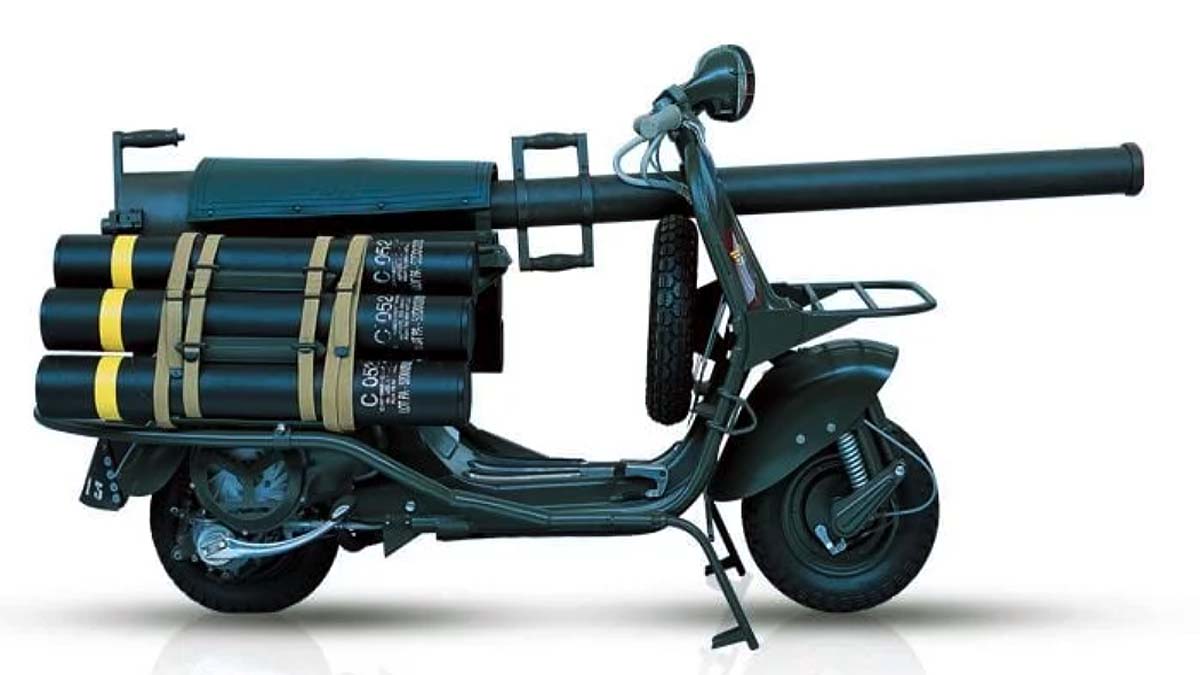Vespa Anti-Tank Scooter