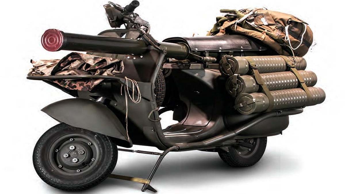 Vespa Anti-Tank Scooter