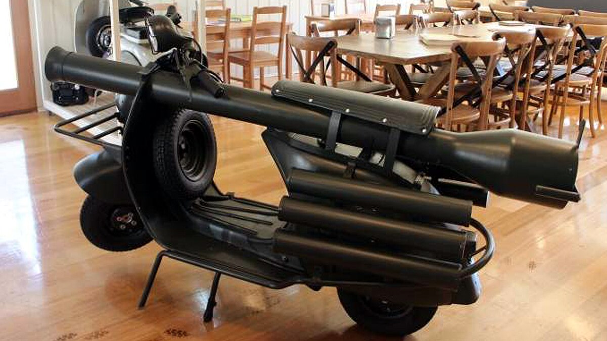 Vespa Anti-Tank Scooter
