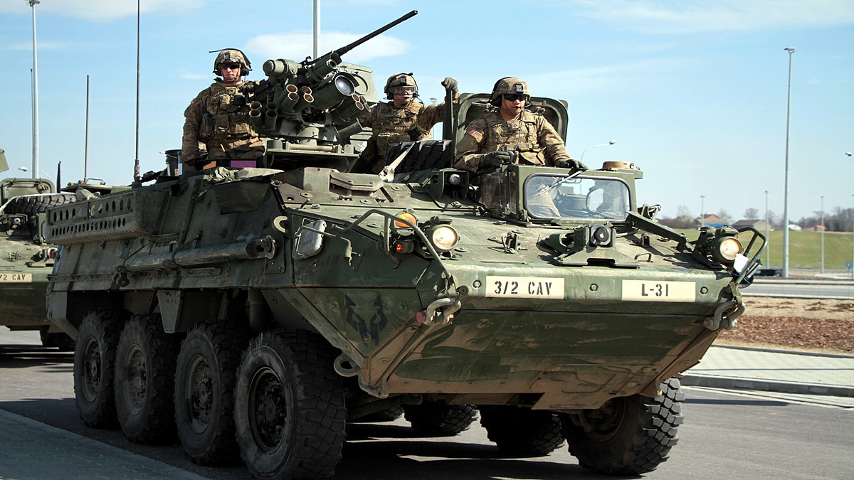 Stryker Fighting Vehicles