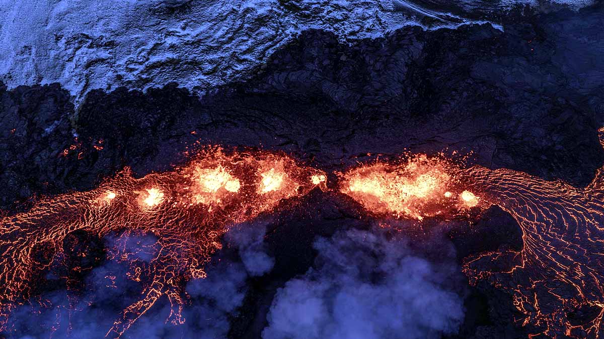 Iceland Volcano Eruption