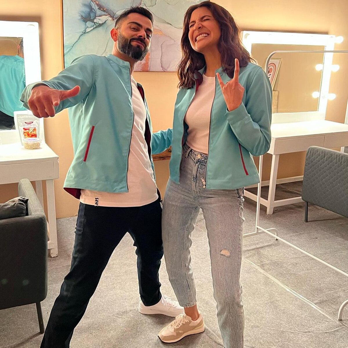 अनुष्का और विराट 