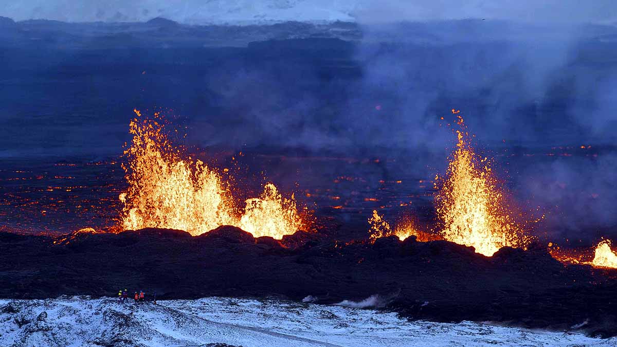 Iceland Volcano Eruption