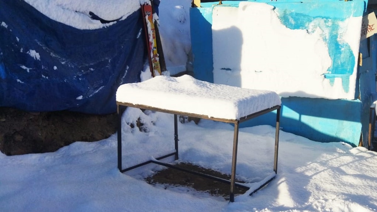 Uttarakhand snowfall date