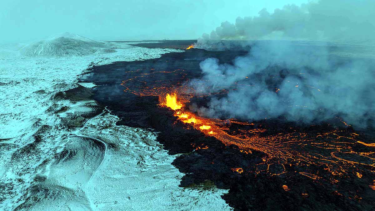 Iceland Volcano Eruption
