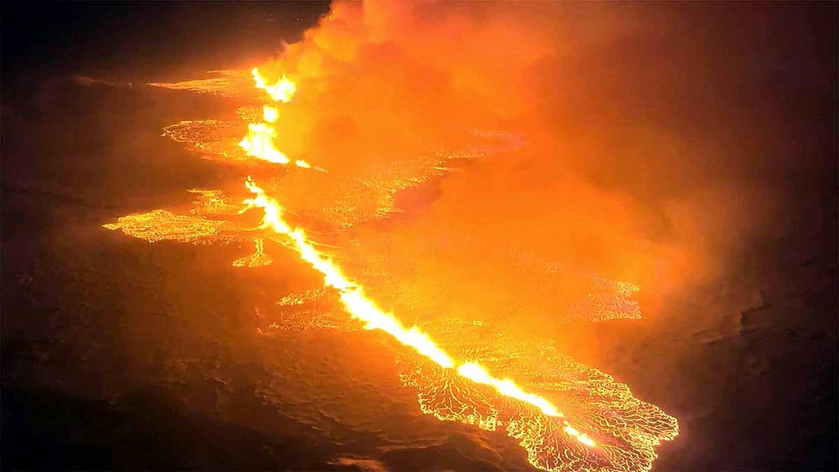 Iceland Volcano Eruption