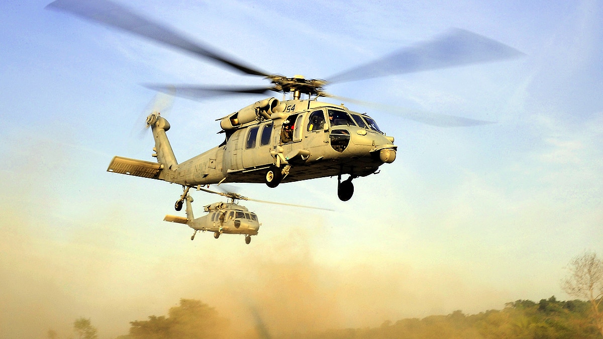 MH-60R Seahawk Romeo Helicopter