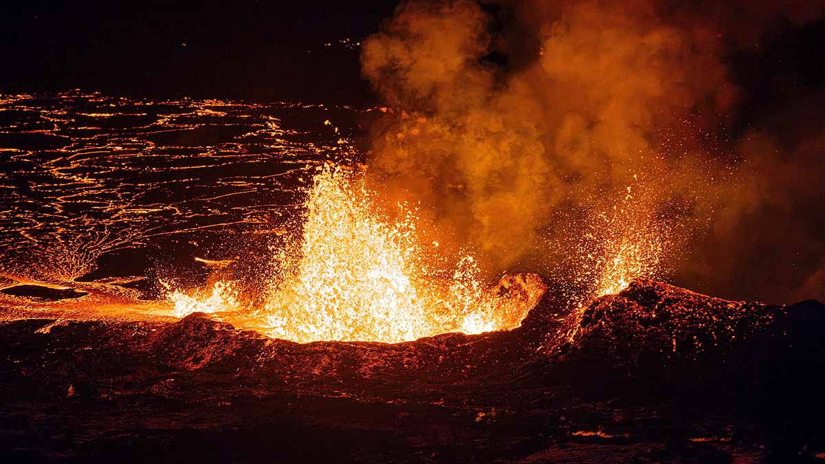 Iceland Volcano Photos