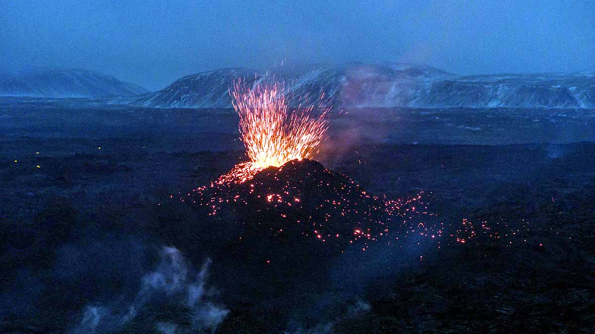 Iceland Volcano Photos