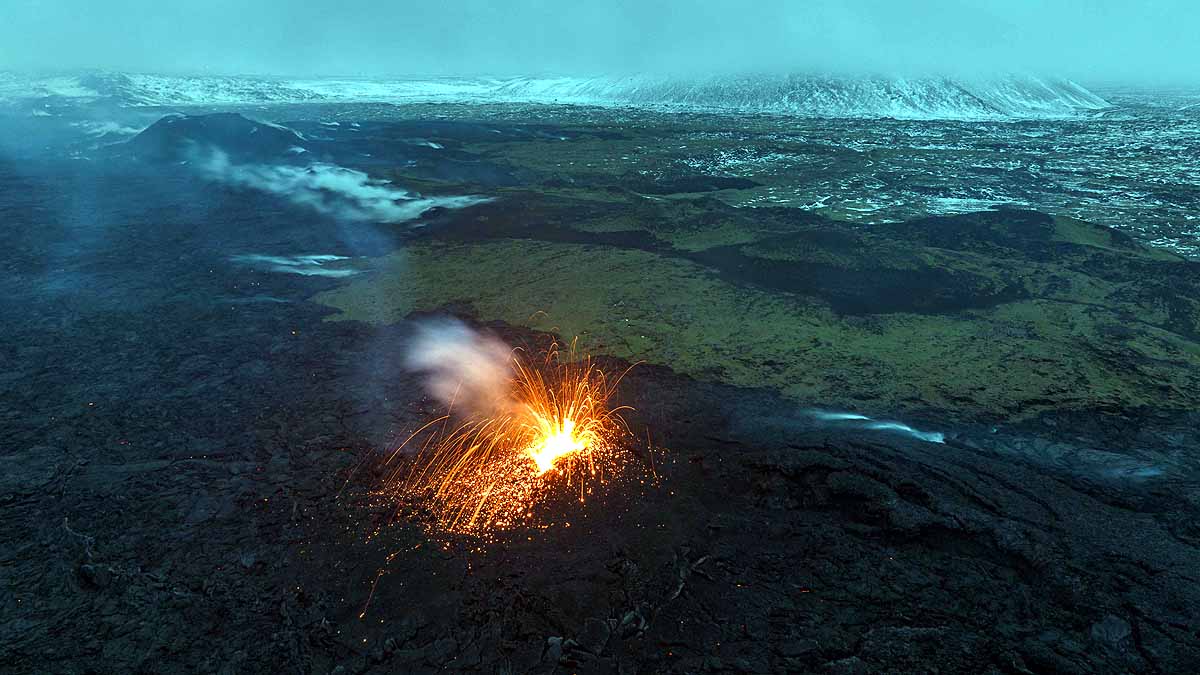 Iceland Volcano Photos