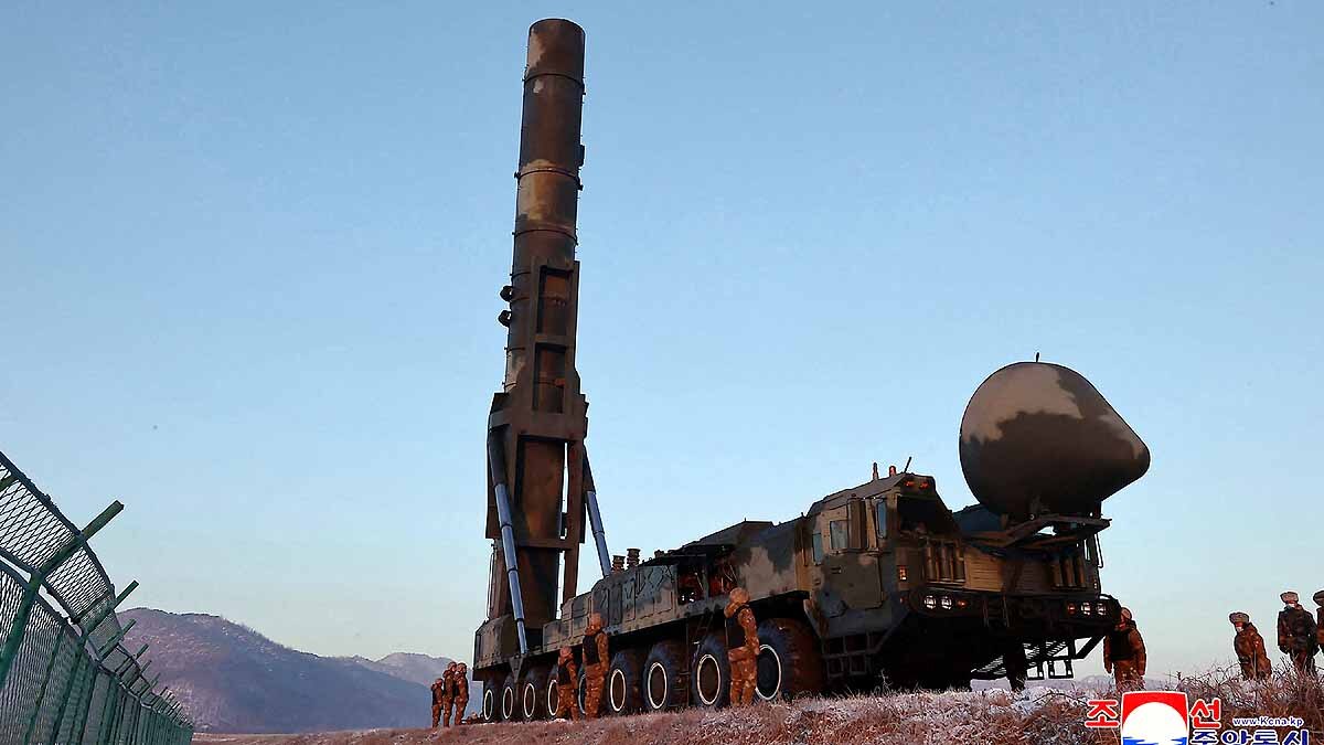 North Korea Hwasong-18 Missile