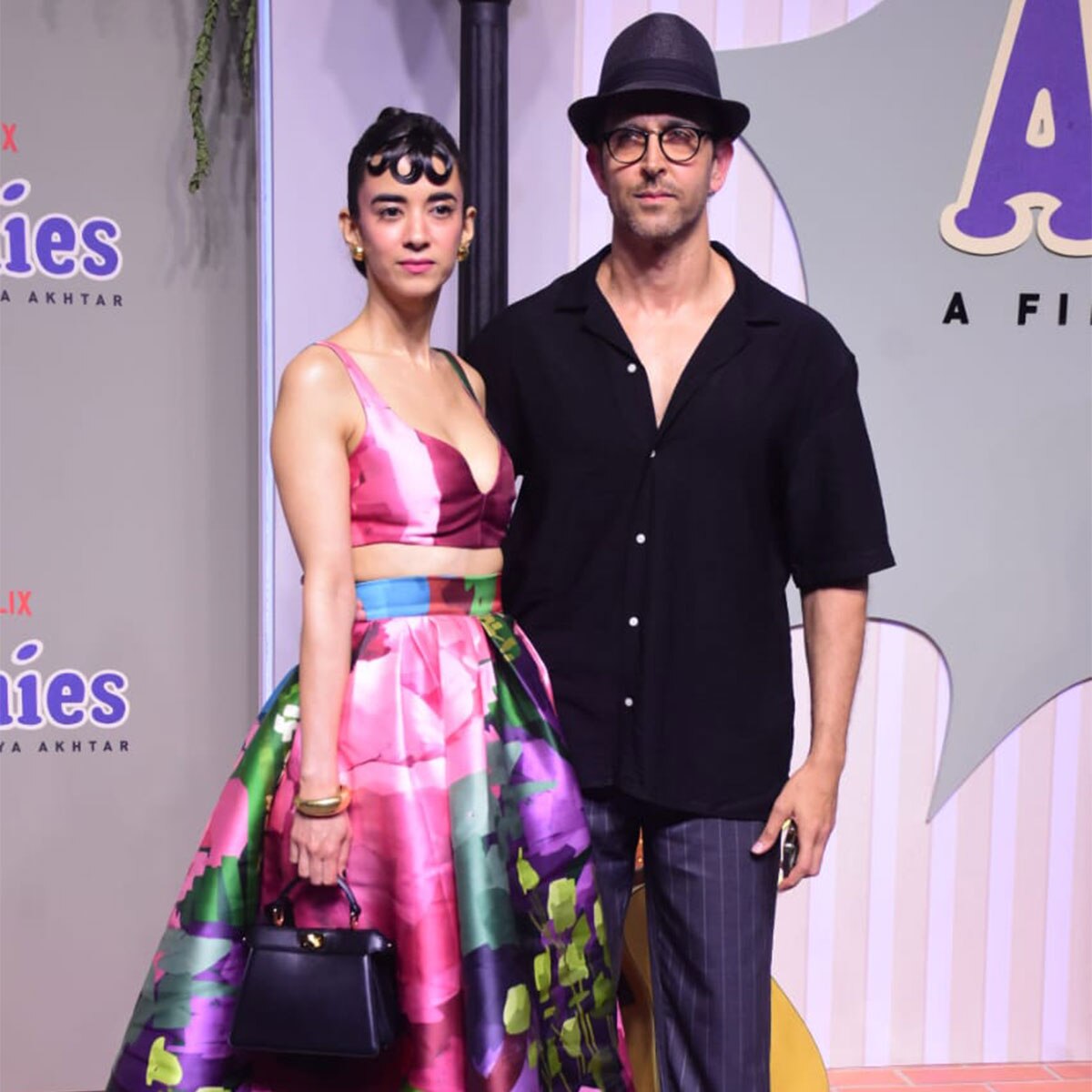 ऋतिक रोशन और सबा आजाद 