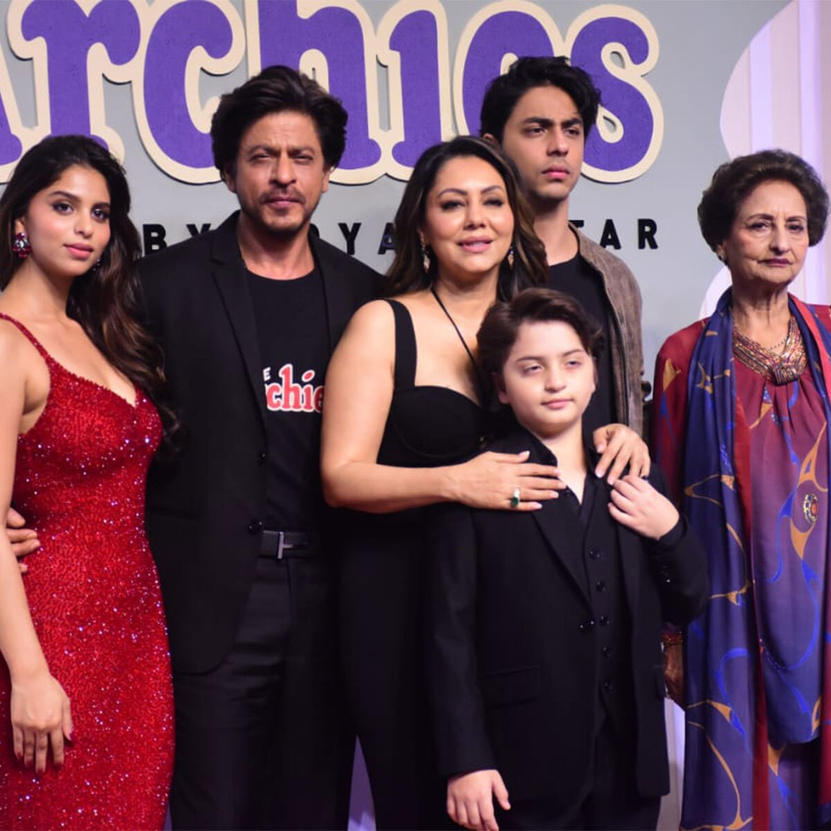 शाहरुख खान और उनका परिवार