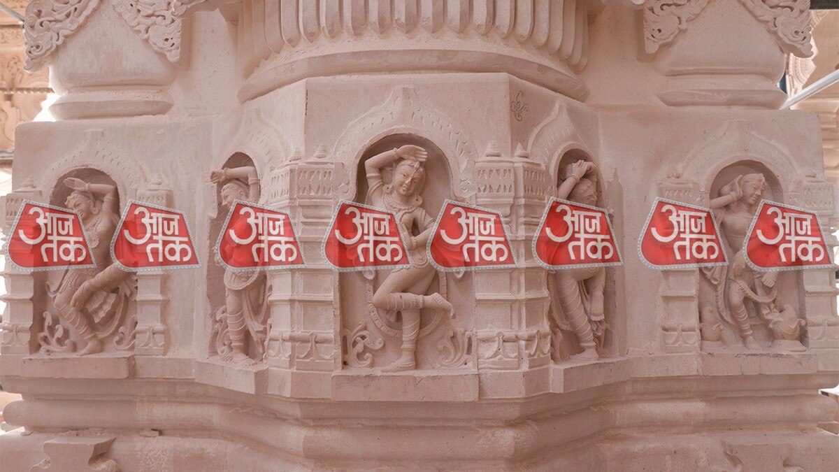 राम मंदिर की भव्य कलाकृतियां