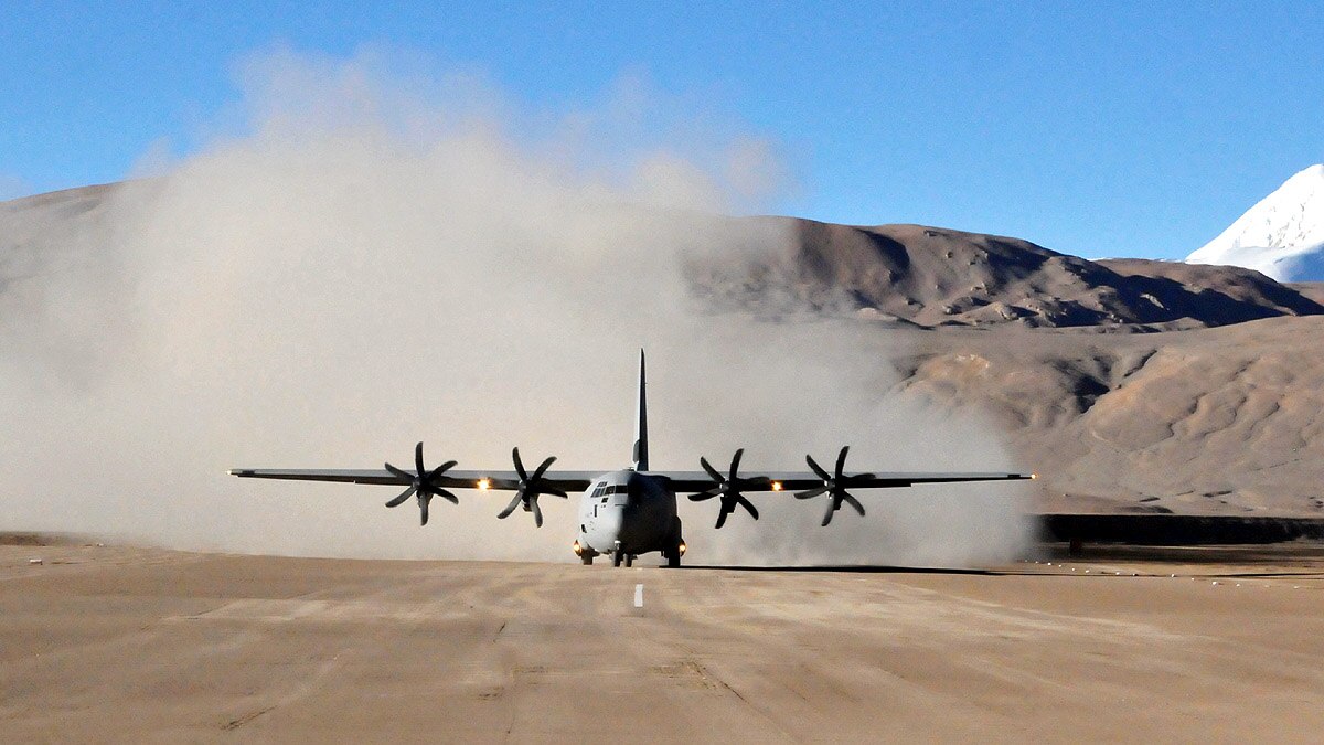 C-130 Transport Aircraft 
