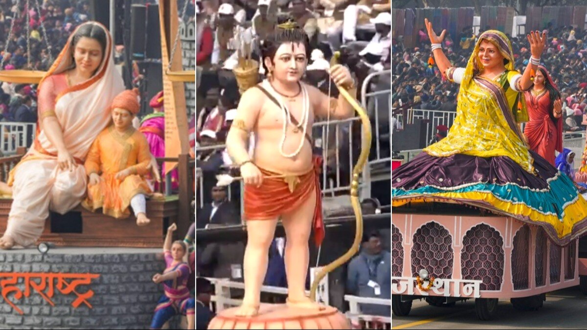 Republic Day Parade 2024: यूपी की झांकी में आगे रामलला, पीछे रैपिड रेल, ऊपर ब्रह्मोस... देखें 16 राज्यों की झांकियों की तस्वीरें