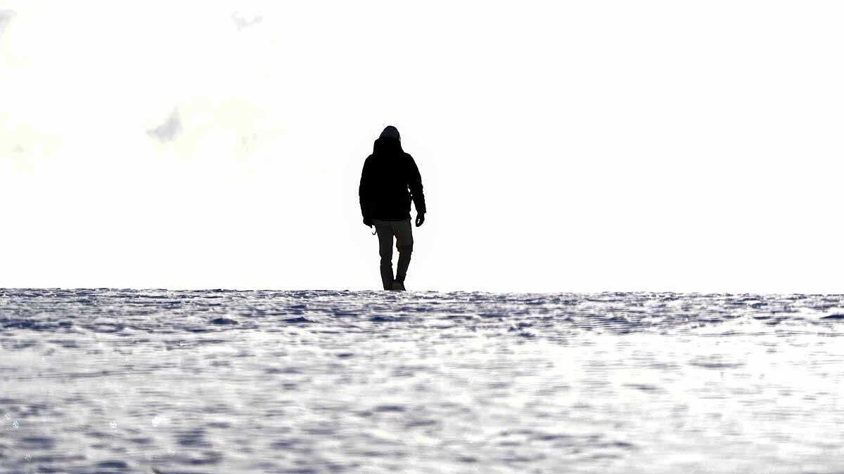 Lake Michigan US Winter Storm