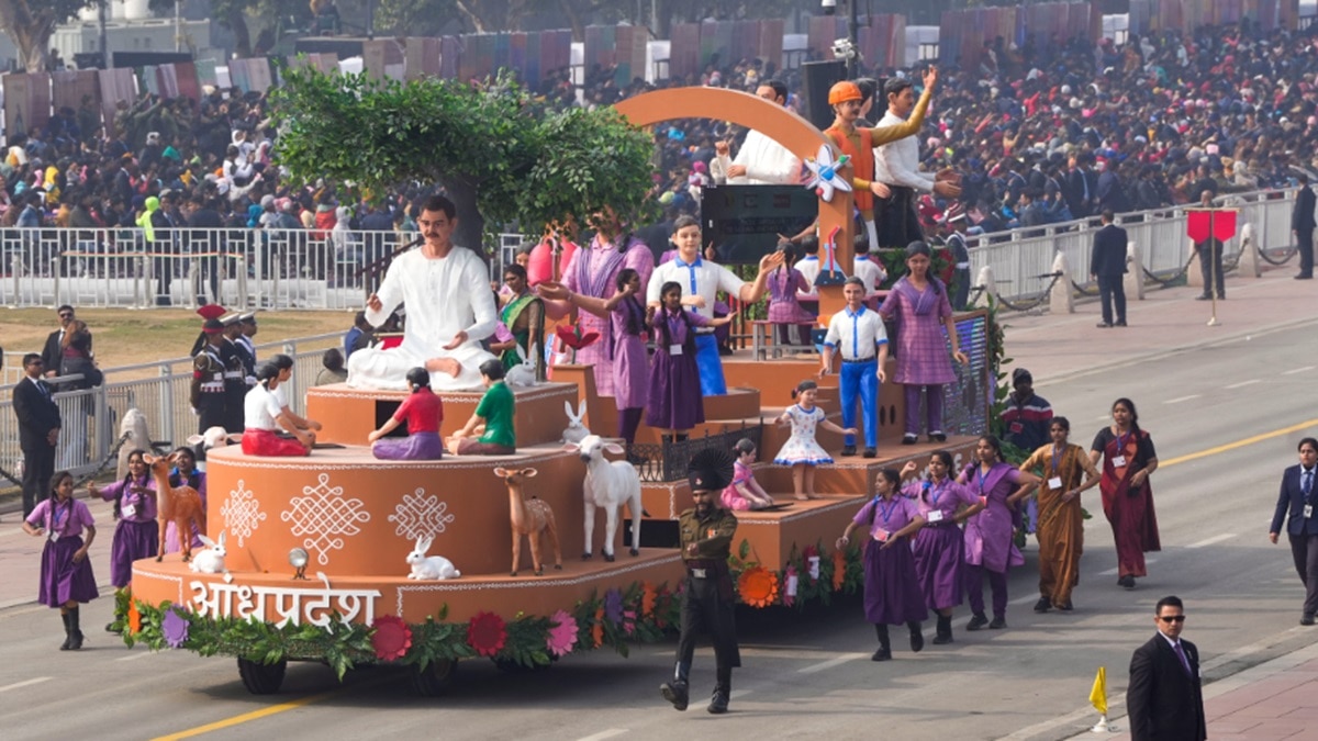Andra Pradesh tableau