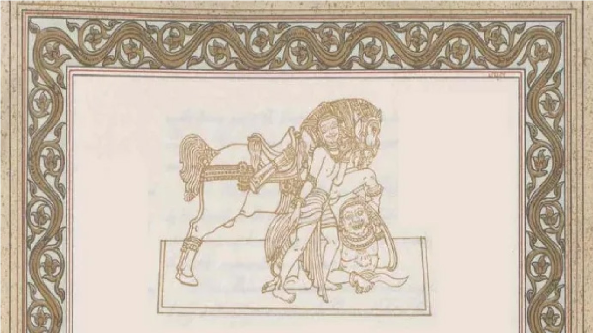 उड़िया शैली की एक कलाकृति