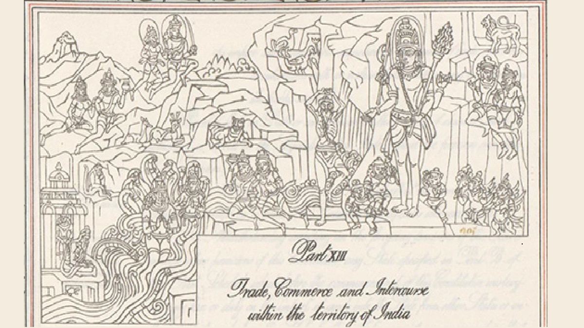 महाबलीपुरम मंदिर पर उकेरी गई कलाकृतियां